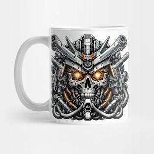 Biomech Skull S01 D39 Mug